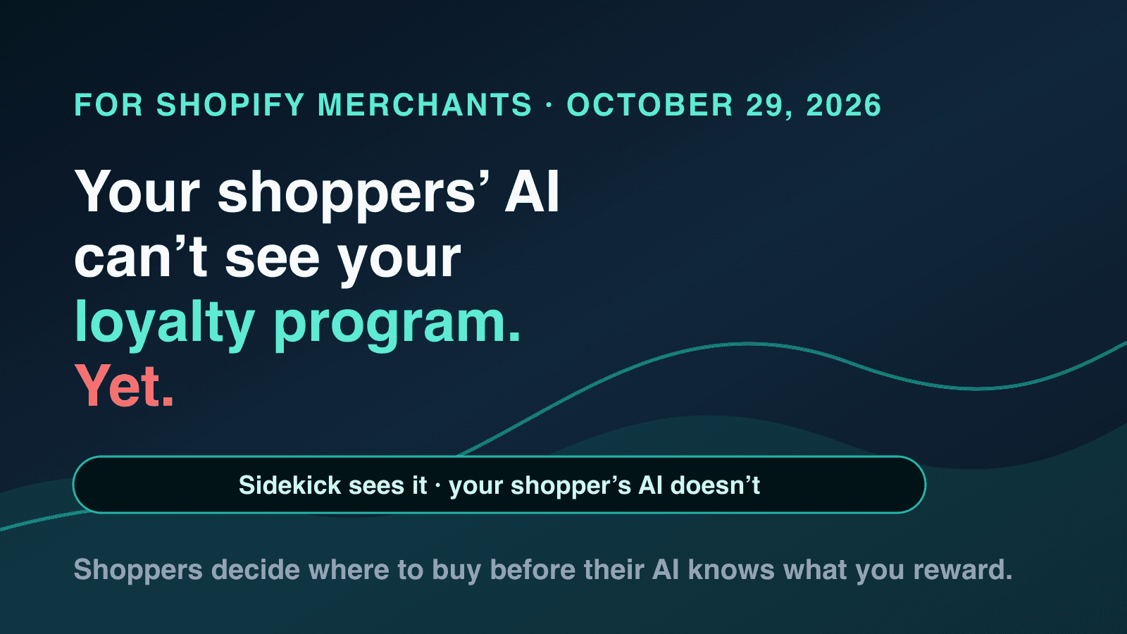 Cover Image for Your Shoppers' AI Can't See Your Loyalty Program. Yet.
